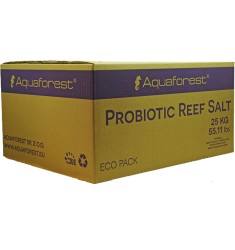 Aquaforest Probiotic reef salt 25 кг Морская Рифовая соль Премиум с пробиотиками