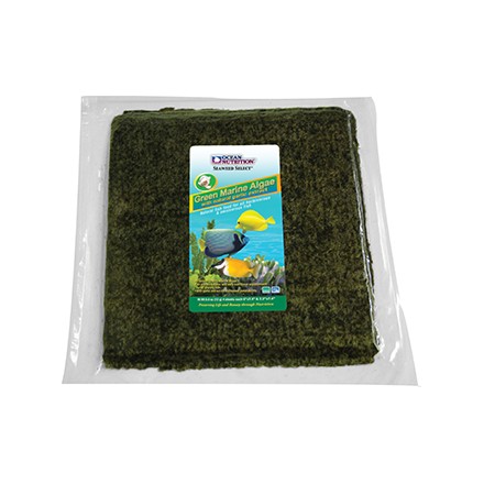Green Seaweed Зеленые морские водоросли с экстрактом чеснока в пакете Ocean Nutrition 50 листов